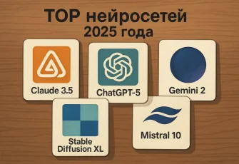 ТОП нейросетей 2025 года: от Claude 3.5 до Stable Diffusion XL
